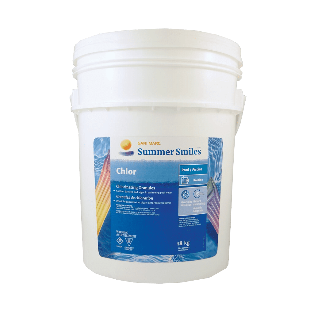 Assainissants et traitements - CHLOR - Summer Smiles