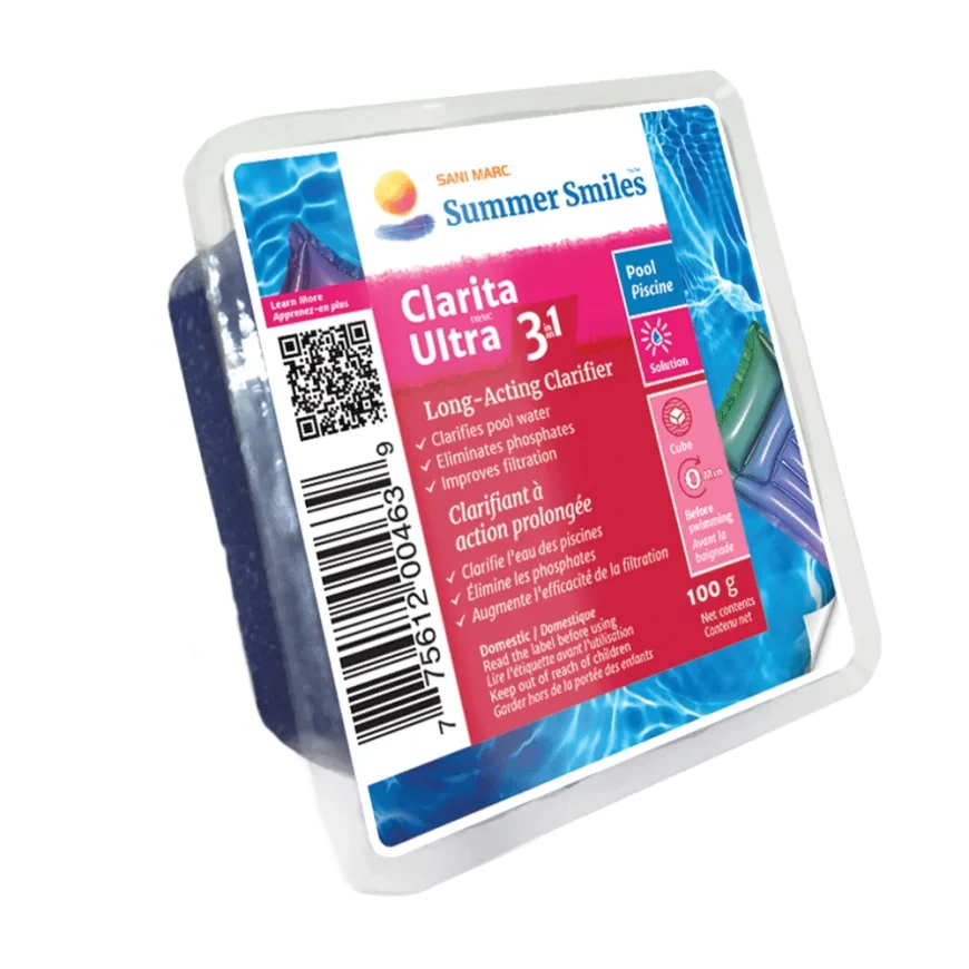 Clarifiants et traitements de l’eau - CLARITA ULTRA 3 EN 1 - Summer Smiles