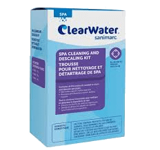 Trousses d’entretien saisonnières pour piscines et spas - TROUSSE POUR NETTOYAGE ET DÉTARTRAGE DE SPA - CLEARWATER